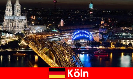 Musik, Kultur, Sport, Party City i Köln i Tyskland for alle aldre