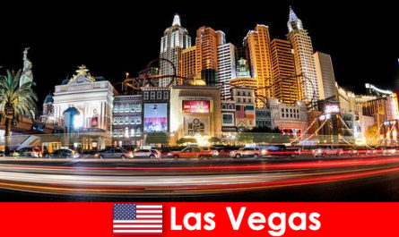 Las Vegas verdens hovedstad for underholdning lækkerier udlændinge med sit natteliv