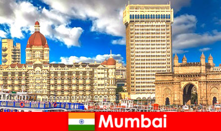 Mumbai en vigtig metropol i Indien for økonomi og turisme