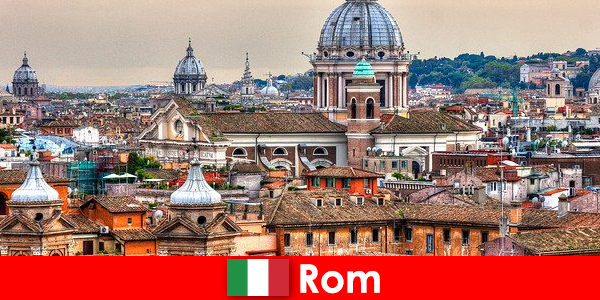 Rom Cosmopolitan by med mange kirker og kapeller et kontaktpunkt for udlændinge