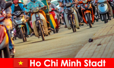 Ho Chi Minh by for cyklister og sportsfans turister altid en fornøjelse