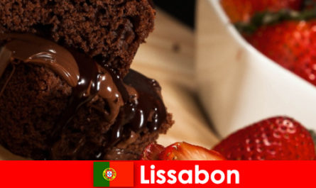 Lissabon i Portugal er by for delikatesser turister, der elsker søde kager og kager