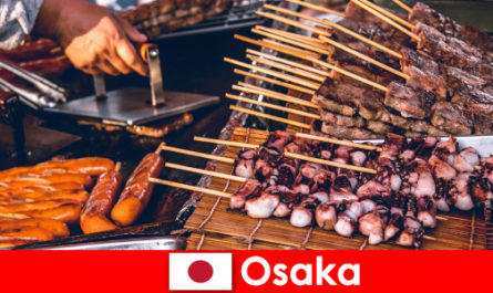 Osaka er køkkenet i Japan og et kontaktpunkt for alle, der leder efter et ferieeventyr