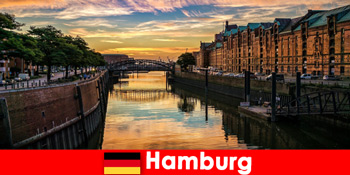 Arkitektonisk skønhed og underholdning til korte pauser i Hamborg Tyskland