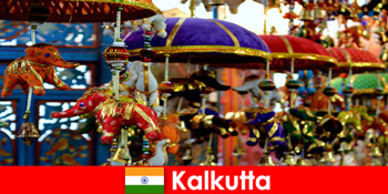 Farverige religiøse ceremonier på Calcutta Indien et rejsetip for fremmede