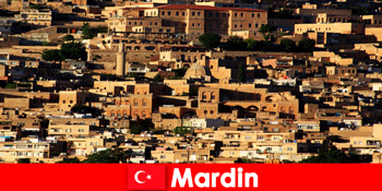 Udenlandske gæster kan forvente billig indkvartering og hoteller i Mardin Tyrkiet
