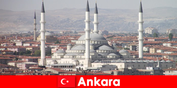 Kulturel tur til besøgende til hovedstaden Ankara i Tyrkiet