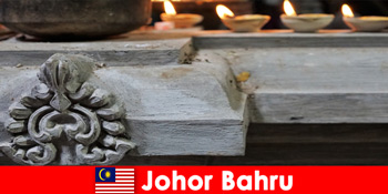 Storslået arkitektur og seværdigheder for fremmede i Johor Bahru Malaysia