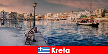 Lækre specialiteter og livsstil opdage turister på Kreta Grækenland