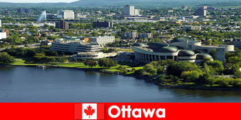 Kulturhuse og de mest populære restauranter er destination for gæster i Ottawa Canada