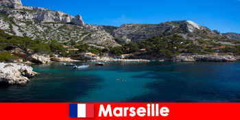 Sol og hav i Marseille Frankrig til den særlige sommerferie